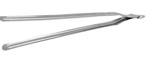 ANJALI PK04R S.S CHIMTA (NUS) 20 cm Roasting Pakkad  (Pack of 1) - Image 2